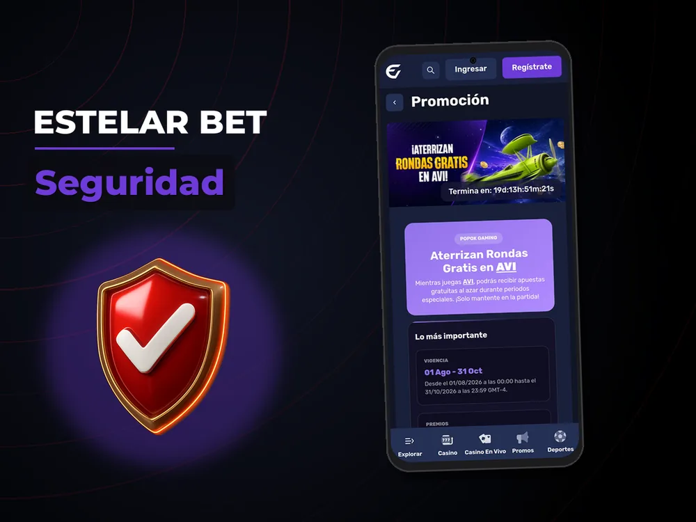Estelar Bet - Seguridad