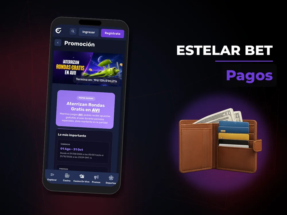 Estelar Bet - Pagos