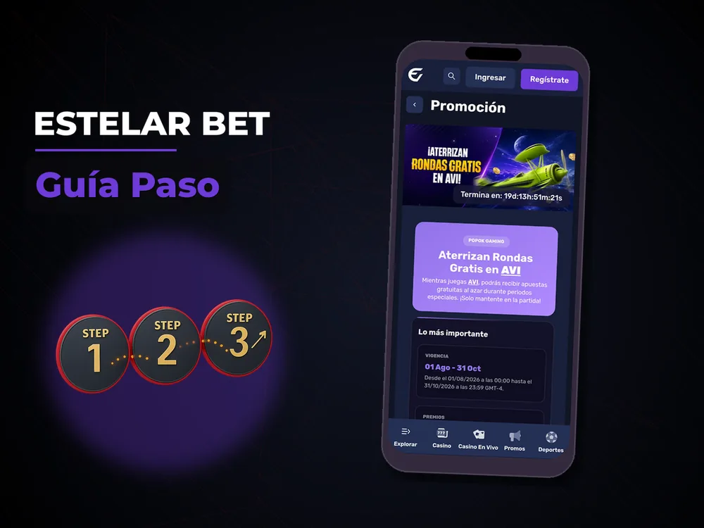 Estelar Bet - Guía Paso