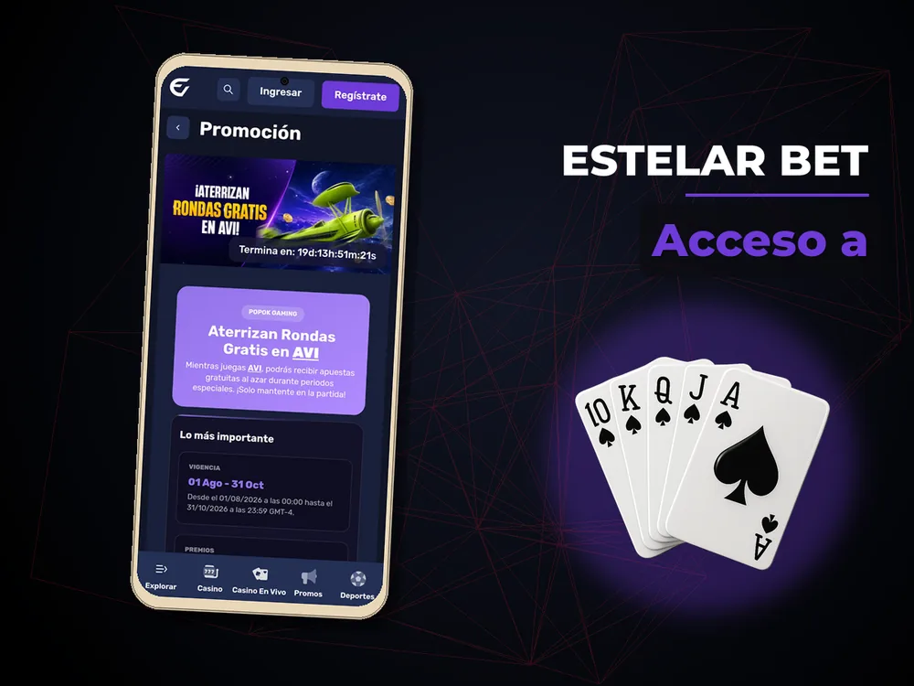 Estelar Bet - Acceso a
