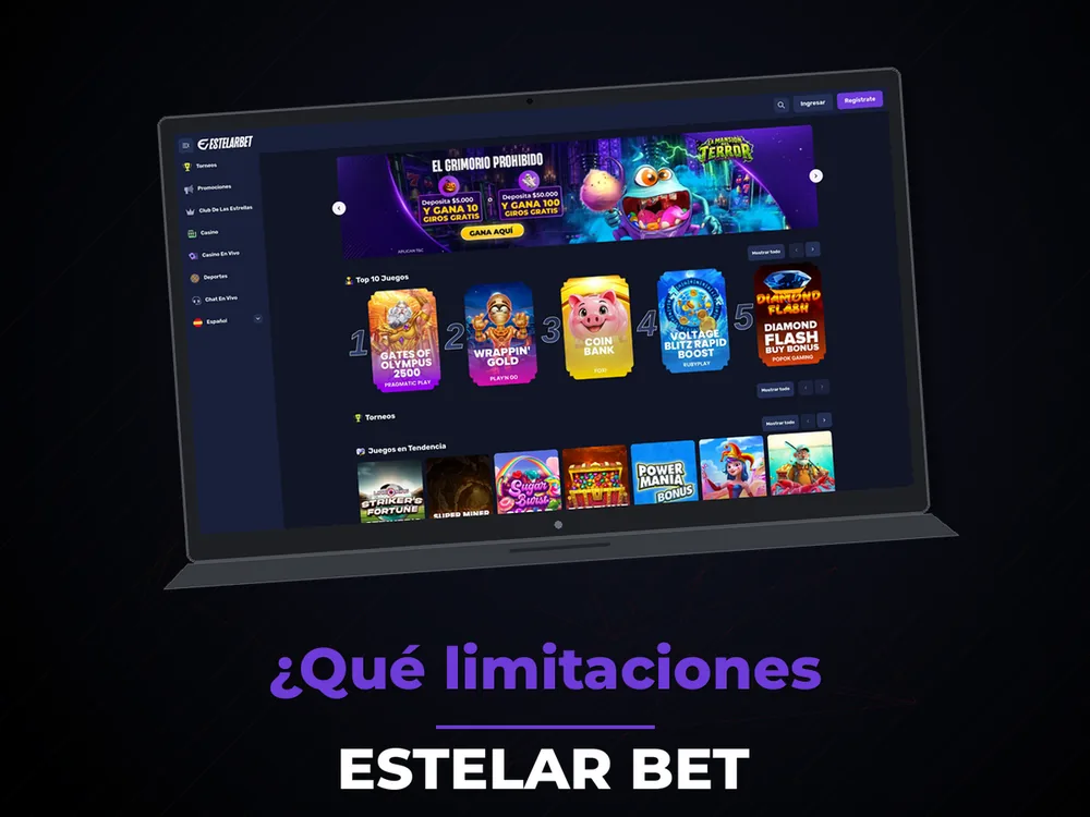 Estelar Bet - ¿Qué limitaciones
