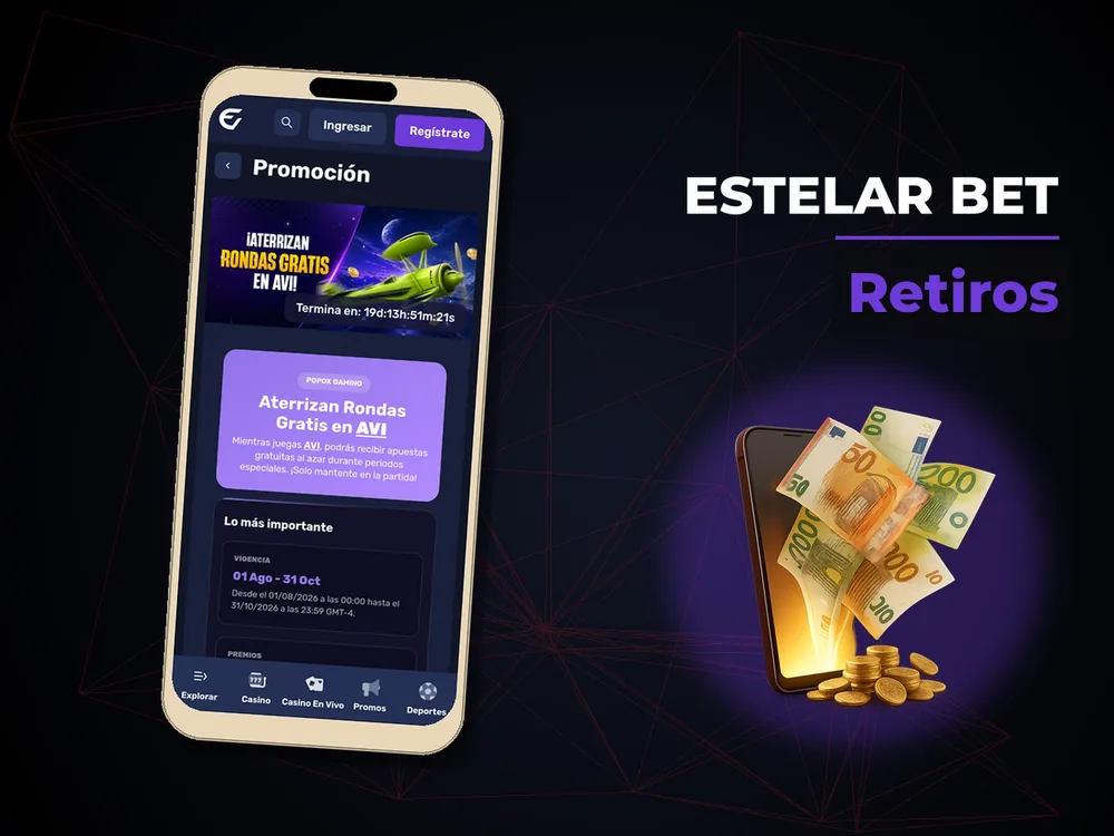 Estelar Bet - Retiros